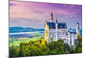 Neuschwanstein Castle in Germany.-SeanPavonePhoto-Mounted Photographic Print