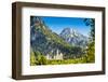 Neuschwanstein Castle in the Bavarian Alps of Germany.-SeanPavonePhoto-Framed Photographic Print