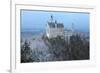 Neuschwanstein Castle in Winter, Fussen, Bavaria, Germany, Europe-Miles Ertman-Framed Photographic Print