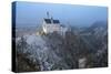 Neuschwanstein Castle in Winter, Fussen, Bavaria, Germany, Europe-Miles Ertman-Stretched Canvas