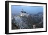 Neuschwanstein Castle in Winter, Fussen, Bavaria, Germany, Europe-Miles Ertman-Framed Photographic Print