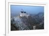 Neuschwanstein Castle in Winter, Fussen, Bavaria, Germany, Europe-Miles Ertman-Framed Photographic Print