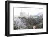 Neuschwanstein Castle in Winter, Fussen, Bavaria, Germany, Europe-Miles Ertman-Framed Photographic Print