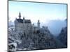 Neuschwanstein Castle in Winter, Schwangau, Allgau, Bavaria, Germany, Europe-Hans Peter Merten-Mounted Photographic Print