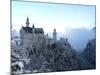 Neuschwanstein Castle in Winter, Schwangau, Allgau, Bavaria, Germany, Europe-Hans Peter Merten-Mounted Photographic Print