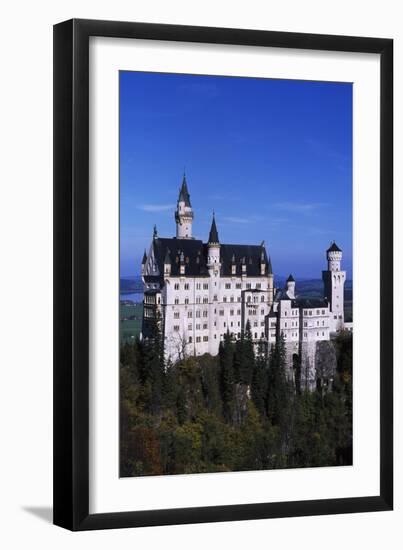 Neuschwanstein Castle, Near Fussen, Bavaria, Germany-null-Framed Giclee Print