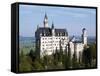 Neuschwanstein Castle, Schwangau, Allgau, Bavaria, Germany, Europe-Hans Peter Merten-Framed Stretched Canvas