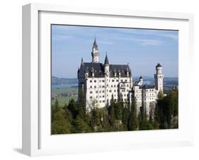 Neuschwanstein Castle, Schwangau, Allgau, Bavaria, Germany, Europe-Hans Peter Merten-Framed Photographic Print