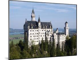 Neuschwanstein Castle, Schwangau, Allgau, Bavaria, Germany, Europe-Hans Peter Merten-Mounted Photographic Print