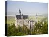 Neuschwanstein Castle, Schwangau, Deutsche Alpenstrasse, Bayern-Bavaria, Germany-Walter Bibikow-Stretched Canvas