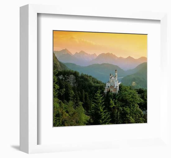 Neuschwanstein Castle-null-Framed Premium Giclee Print