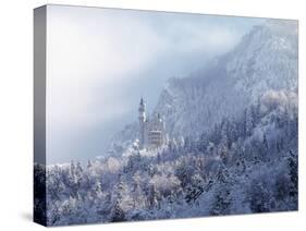 Neuschwanstein Castle-Ray Juno-Stretched Canvas