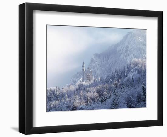 Neuschwanstein Castle-Ray Juno-Framed Photographic Print