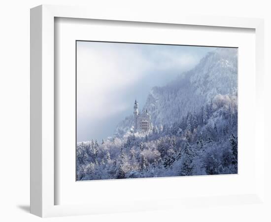 Neuschwanstein Castle-Ray Juno-Framed Photographic Print