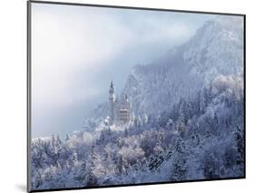 Neuschwanstein Castle-Ray Juno-Mounted Photographic Print