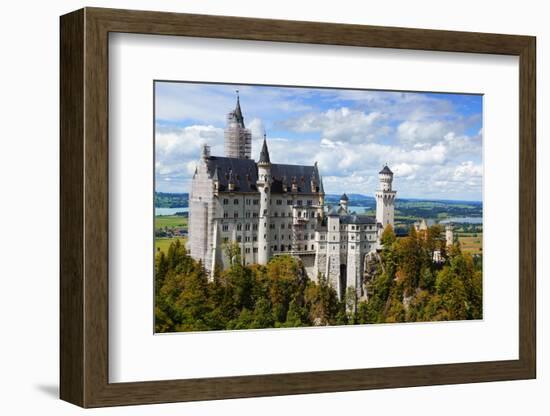 Neuschwanstein Castle.-plotnikov-Framed Photographic Print