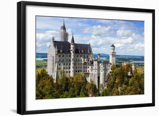 Neuschwanstein Castle.-plotnikov-Framed Photographic Print