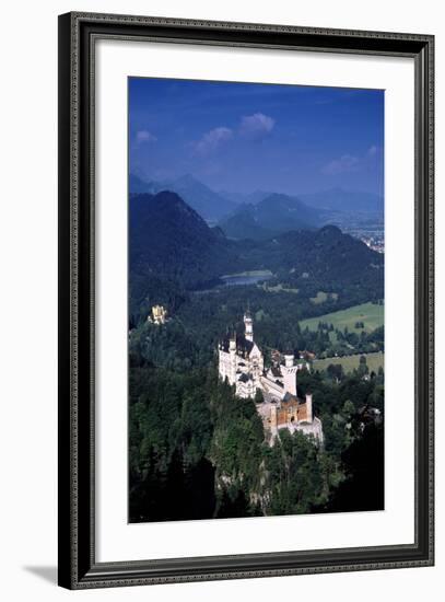 Neuschwanstein-Charles Bowman-Framed Photographic Print