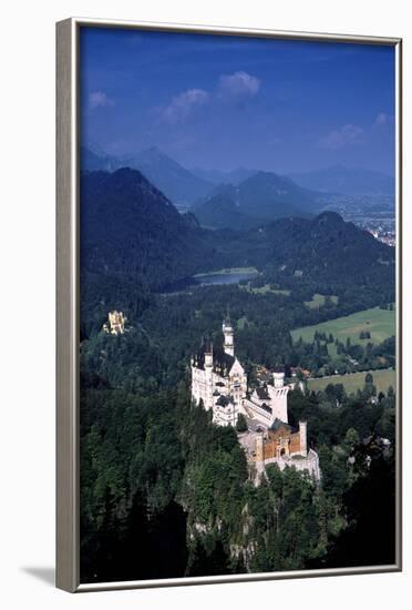 Neuschwanstein-Charles Bowman-Framed Photographic Print