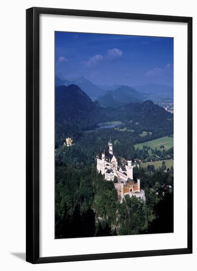 Neuschwanstein-Charles Bowman-Framed Photographic Print