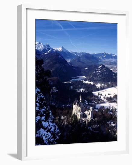 Neuschwanstein-Charles Bowman-Framed Photographic Print