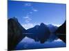 Neuseeland, Sv¼dinsel, Milford Sound, Berglandschaft, Mitre Peak, New Zealand, See-Thonig-Mounted Photographic Print