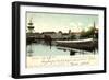 Neustadt I, Holstein, Hafen Mit Dampfer Heinrich Adolf-null-Framed Giclee Print