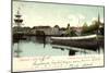 Neustadt I, Holstein, Hafen Mit Dampfer Heinrich Adolf-null-Mounted Giclee Print