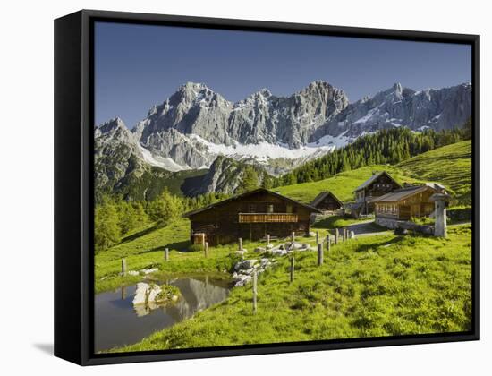 Neustattalm, Dachstein, Styria, Austria-Rainer Mirau-Framed Stretched Canvas