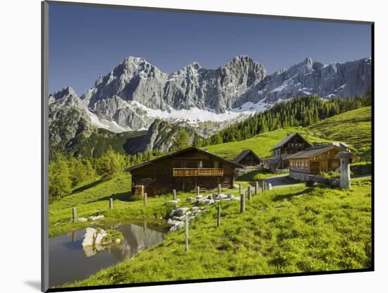 Neustattalm, Dachstein, Styria, Austria-Rainer Mirau-Mounted Photographic Print