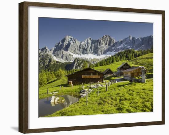 Neustattalm, Dachstein, Styria, Austria-Rainer Mirau-Framed Photographic Print