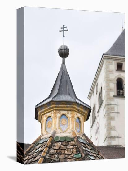 Neustift Monastery Tower Rooftop, South Tyrol, Italy-Martin Zwick-Stretched Canvas