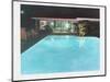 Neutra Pool House-Theo Westenberger-Mounted Premium Photographic Print