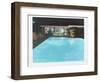 Neutra Pool House-Theo Westenberger-Framed Photographic Print