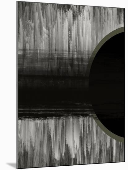 Neutral Abstract Black-Melody Hogan-Mounted Art Print