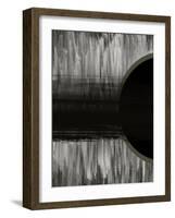 Neutral Abstract Black-Melody Hogan-Framed Art Print