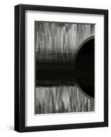 Neutral Abstract Black-Melody Hogan-Framed Art Print