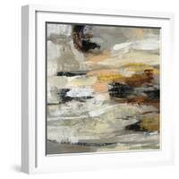 Neutral Abstract II-Silvia Vassileva-Framed Art Print