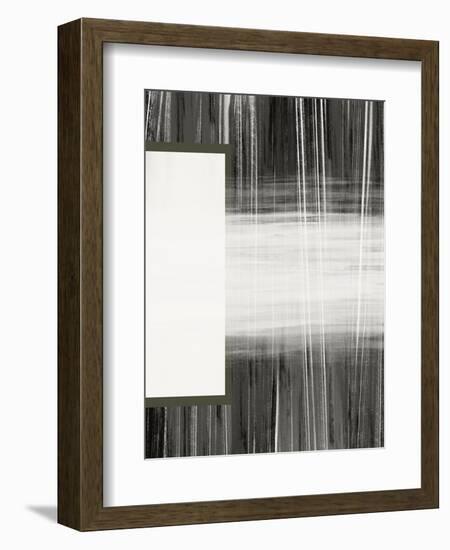 Neutral Abstract White-Melody Hogan-Framed Art Print