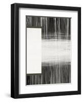 Neutral Abstract White-Melody Hogan-Framed Art Print