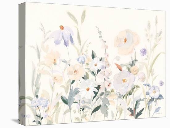 Neutral Boho Wildflowers-Danhui Nai-Stretched Canvas