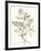 Neutral Botanical Study VI-Vision Studio-Framed Art Print