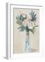 Neutral Bouquet-Aria K-Framed Art Print