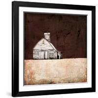 Neutral Brown Farm-Ynon Mabat-Framed Art Print