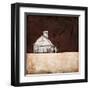 Neutral Brown Farm-Ynon Mabat-Framed Art Print