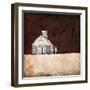 Neutral Brown Farm-Ynon Mabat-Framed Art Print