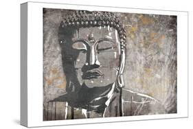 Neutral Buddha-OnRei-Stretched Canvas