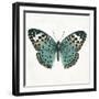 Neutral Butterfly 2-Jace Grey-Framed Art Print