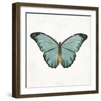 Neutral Butterfly 4-Jace Grey-Framed Art Print