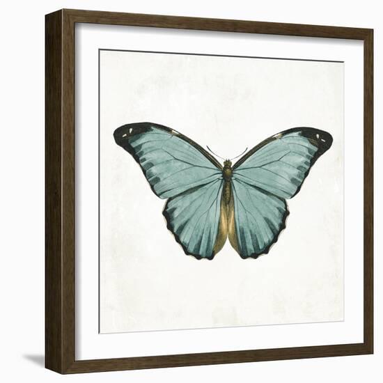 Neutral Butterfly 4-Jace Grey-Framed Art Print